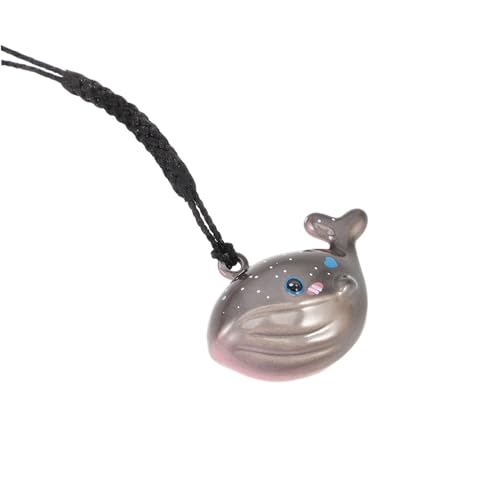 LIOOBO Kawaii Wal Wasserklang Glocken Handy Charm Niedlicher Cartoon Schlüsselanhänger Tragbares für Taschen Geldbörsen von LIOOBO