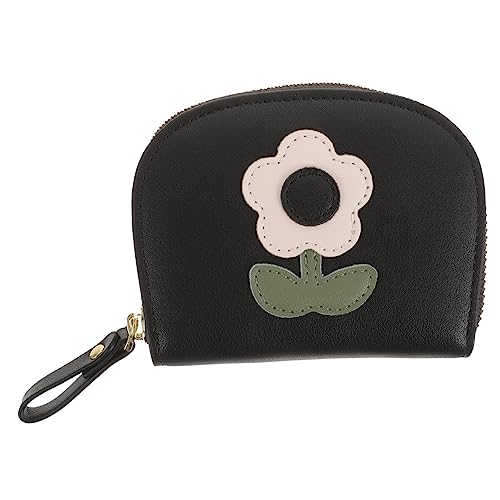 LIOOBO Kleine Damen Geldbörse Aus Pu-Material Mit Reißverschluss Geräumige Multifunktions-kartenhülle Für Frauen Für Geld Karten Und Kleingeld von LIOOBO