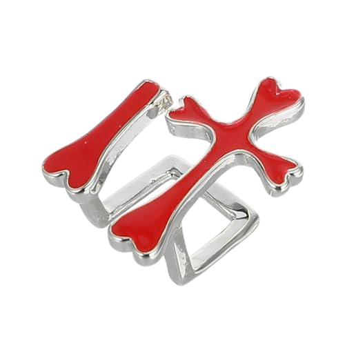 LIOOBO Kreuz Zahn Accessoire für Damen und Herren Einzigartiger Hip Hop Zahn Schmuck für Halloween Partys und Täglichen Gebrauch Silberne Zahnkappe für Kreative Stil Statements LIOOBO Kreuz Zahn Accessoire für Damen und Herren Einzigartiger Hip Hop Zahn Schmuck für Halloween Partys und Täglichen Gebrauch Silberne Zahnkappe für Kreative Stil Statements von LIOOBO
