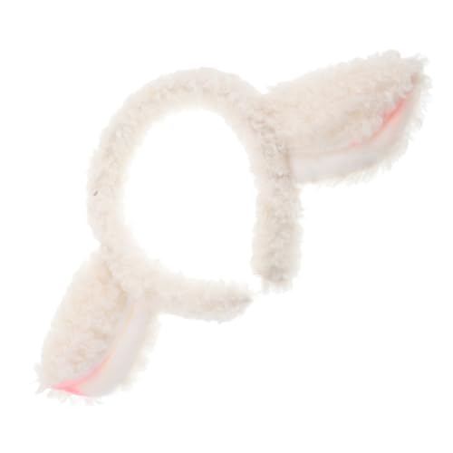 LIOOBO Lammohr-haarband Aus Plüsch Mit Cartoon-design Schaf-stirnband Für Erwachsene Weich Und Flauschig Passend Für Kopfgrößen Für Alltag Partys Und Cosplay von LIOOBO