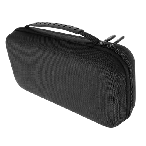 LIOOBO Mikrofon Tragetasche Aufbewahrungsbox Für Zwei Drahtlose Mikrofone Organizer Für Empfänger Batterien Und Kabel Für Aufnahmen Und Präsentationen von LIOOBO