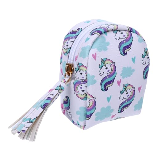 LIOOBO Mini Cartoon Geldbörse PU Material Kleine Münztasche Niedlich Kreativ für Mädchen Tragbar Alltag von LIOOBO