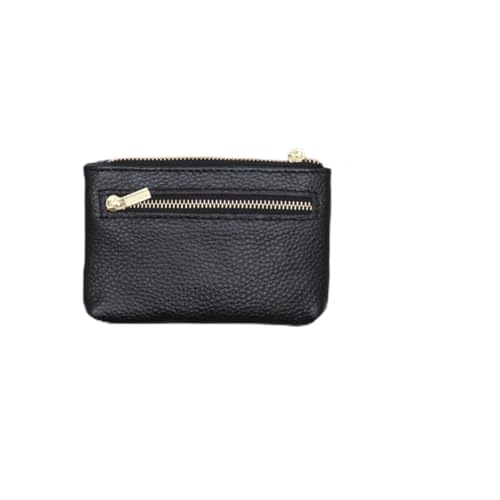 LIOOBO Mini Geldbeutel Damen PU mit Reißverschluss Multifunktionale Handtasche für Münzen und Bargeld für Frauen und Mädchen Kompakt und Praktisch von LIOOBO