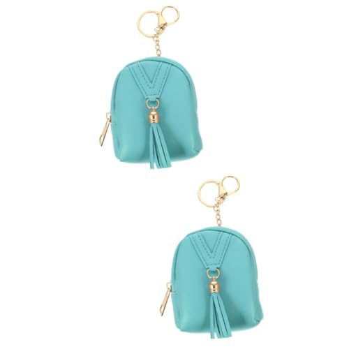 LIOOBO Mini-Rucksack Schlüsselanhänger - Tragbare Handtasche Mit Münzbeutel Und Quaste Ideal Für Unterwegs Perfekt Als Schlüsselanhänger Oder Make Up Organizer Vielseitig Und Stylisch LIOOBO Mini-Rucksack Schlüsselanhänger - Tragbare Handtasche Mit Münzbeutel Und Quaste Ideal Für Unterwegs Perfekt Als Schlüsselanhänger Oder Make Up Organizer Vielseitig Und Stylisch von LIOOBO