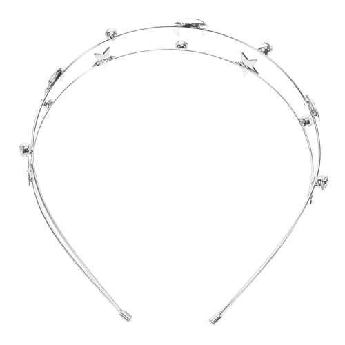 LIOOBO Nonslip Stern und Mond Haarband Damen Modisches Vielseitiges Stirnband für Hochzeit Braut Brautjungfer Leichtes Sicheres Accessoire für Alltag und Reisen von LIOOBO