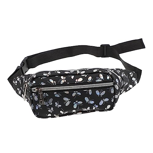 LIOOBO wasserdichte Pu Hüfttasche Für Damen Verstellbarer Gürtel Sport-gürteltasche Für Handy Schlüssel Karten Für Reisen Joggen Fitnessstudio Und Outdoor-aktivitäten von LIOOBO