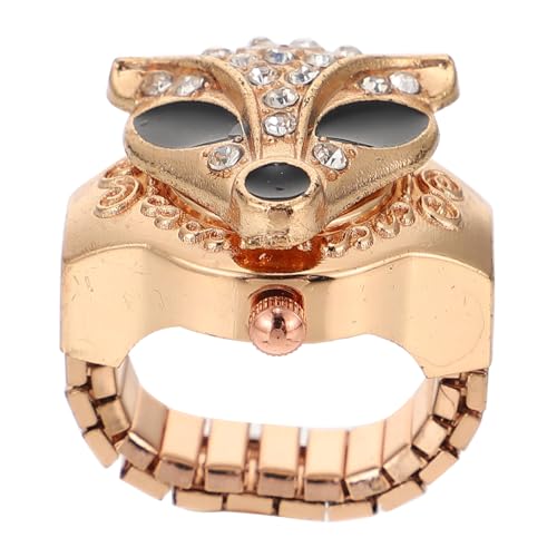 LIOOBO Personality Ring Watch Damen Fingeruhr Eleganter Ringuhr Schmuck Leicht Modisch Dekorativ Alltagsschmuck Zufällige Farbe Zufällige Farbe LIOOBO Personality Ring Watch Damen Fingeruhr Eleganter Ringuhr Schmuck Leicht Modisch Dekorativ Alltagsschmuck Zufällige Farbe Zufällige Farbe von LIOOBO