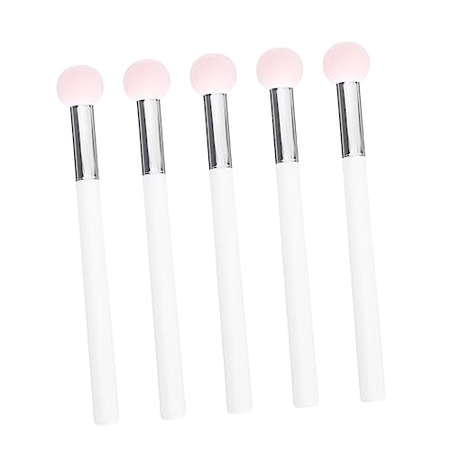 LIOOBO 5 Stück Make up Schwämme Kleine Schwamm Pinsel Für Concealer Waschbar Dual Use Frauen Kosmetik Zubehör Für Gesicht Und Augen von LIOOBO