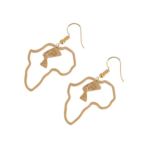 LIOOBO Retro Damen Ohrstecker aus Titanstahl Vintage Ohrschmuck mit Flacher Rückseite Robust und Komfortabel Geeignet für Alltag Business und Modisches Ohraccessoire von LIOOBO