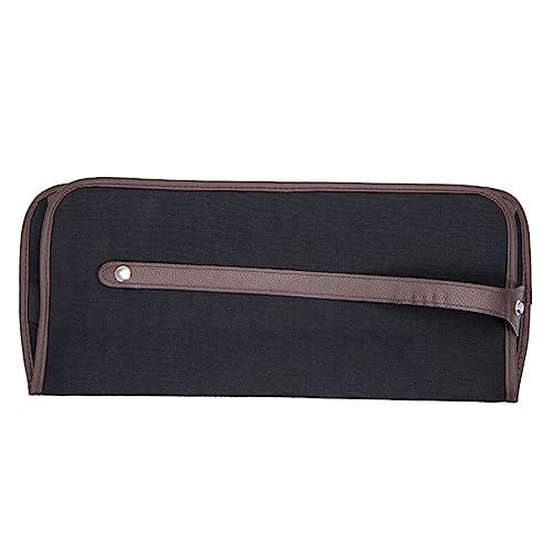 LIOOBO 72löcher Canvas Wickelrolle Für Stifte Bleistift-roll-up-federmäppchen Buntstift-wickelrollen Großes Federmäppchen Mit Mehreren Positionen Einfache Tragetasche Für von LIOOBO