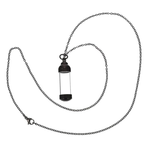 LIOOBO Urnenschmuck Mit Einzigartigem Parfümflaschen-anhänger Und Tragbare Gedenkkette Für Oder Erinnerungsstücke Elegantes Design Für Männer Und Frauen von LIOOBO