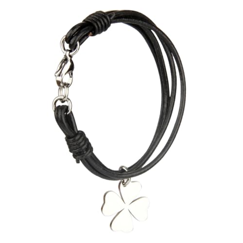 LIOOBO Vierblättriges Kleeblatt Freundschaftsarmband Handgefertigtes Geflochtenes Armband für Damen Perfektes Glücksbringer Einfach zu Tragen Minimalistisches LIOOBO Vierblättriges Kleeblatt Freundschaftsarmband Handgefertigtes Geflochtenes Armband für Damen Perfektes Glücksbringer Einfach zu Tragen Minimalistisches von LIOOBO