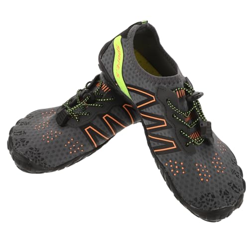 LIOOBO Wasserschuhe Unisex Barfuß Design Schnell Trocknend rutschfest Atmungsaktiv Leicht Abriebfest für Outdoor Strand Wandern Schwimmen von LIOOBO