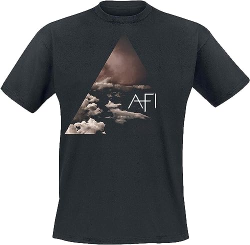 AFI Triangle Clouds T-Shirt Black L T-Shirts & Hemden(Large) von LIPENGH59