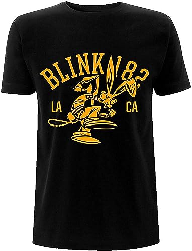 Blink 182 Maskot Official Unisex T Shirt Various Sizes T-Shirts & Hemden(X-Large) von LIPENGH59