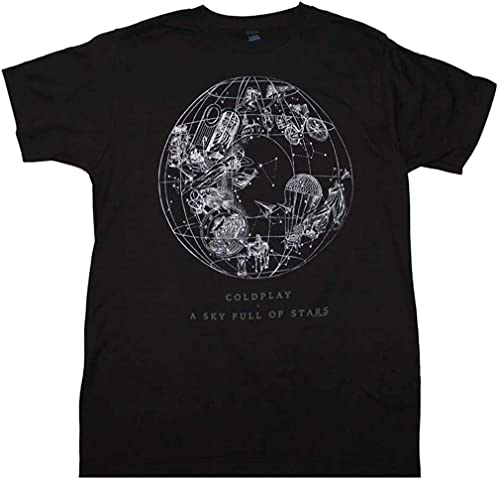 Coldplay Sky Full of Stars T Shirt Hemden(Medium) von LIPENGH59