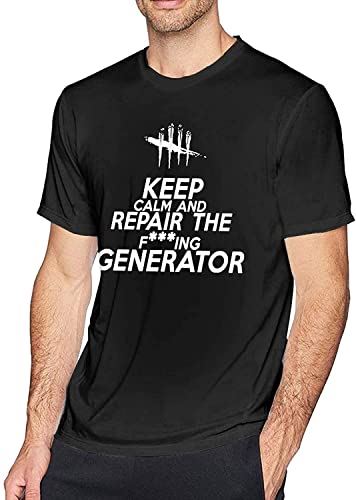 DEA-D by Dayli-GHT Men's Round Neck T-Shirt Short Sleeve Top Pure Cotton T-Shirt Pullover Hemden(Large) von LIPENGH59