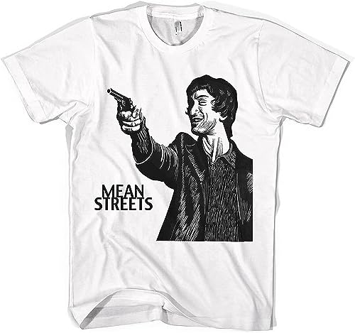 Mean Streets Robert De NIRO Harvey Keitel T Shirt Colours Colour8 White T-Shirts & Hemden(Large) von LIPENGH59