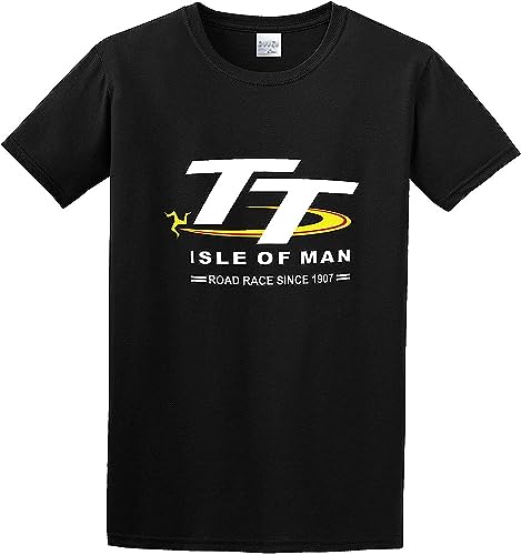 New Isle of Man Tt Race Logo Men's Cotton Shirt T-Shirts & Hemden(3X-Large) von LIPENGH59