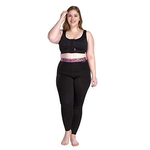 LIPOELASTIC Active Leggings mit medizinischer Kompression - Anti-Cellulite, Schwarz , M von LIPOELASTIC