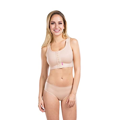 LIPOELASTIC PI Plus postoperativer Kompressions-BH, beige, X-Large von LIPOELASTIC