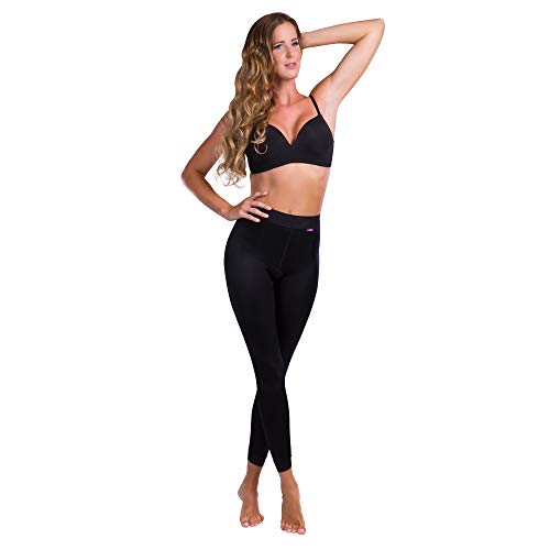 LIPOELASTIC TB Leggins Ohne Reißverschluss Schwarz L von LIPOELASTIC