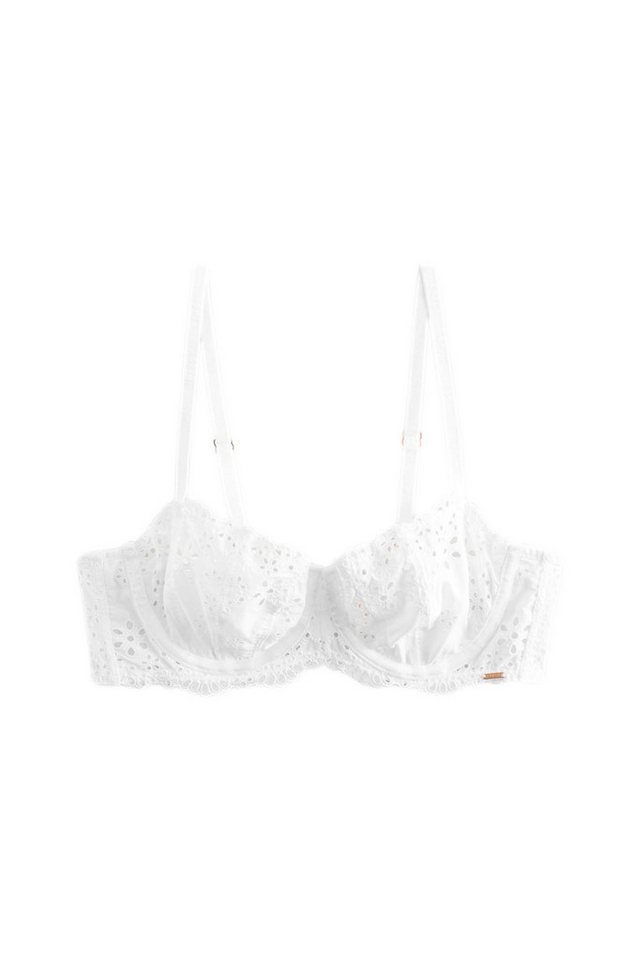 LIPSY Balconette-BH Lipsy Unwattierter Balconette-BH mit Lochstickerei (1-tlg) von LIPSY