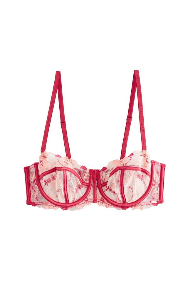 LIPSY Balconette-BH Lipsy bestickter, nicht wattierter Balconette-BH (1-tlg) von LIPSY