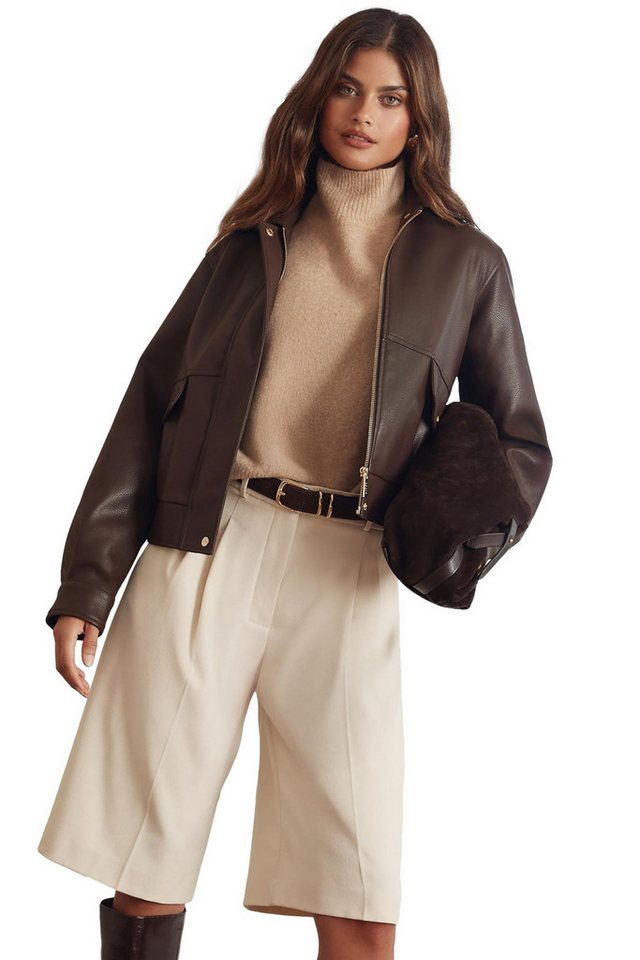 LIPSY Bikerjacke Lipsy Bikerjacke im Stil der 80er Jahre (1-St) von LIPSY