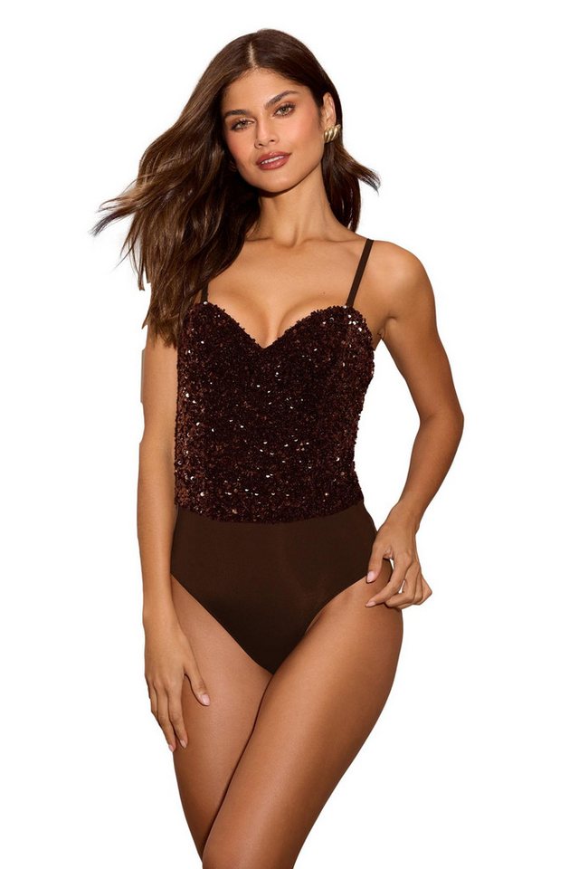 LIPSY Body Lipsy Bodysuit mit Pailletten (1-tlg) von LIPSY