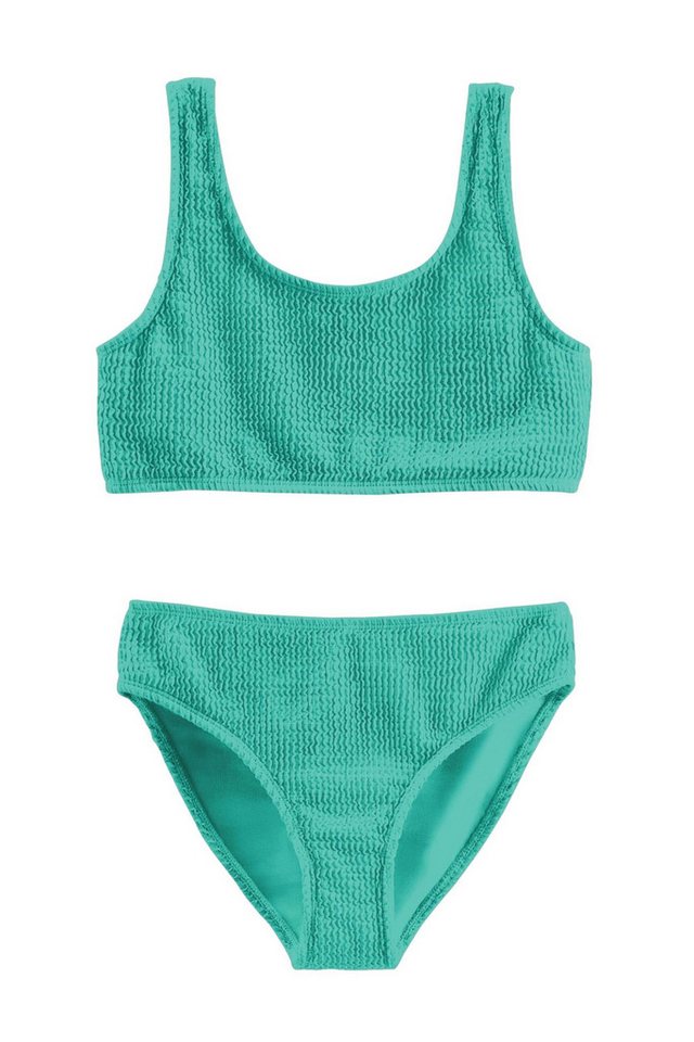 LIPSY Bustier-Bikini Lipsy Bikini mit U-Ausschnitt und Struktur (2-St) von LIPSY