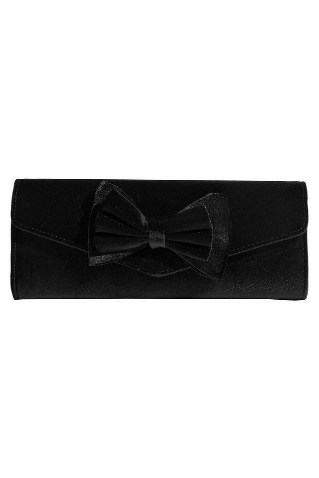 LIPSY Clutch Lipsy Clutch-Tasche mit Schleife aus Samt (1-tlg) von LIPSY