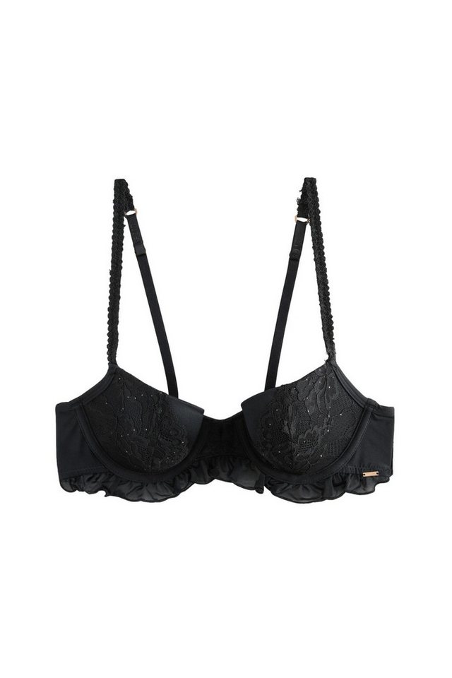 LIPSY Dekolleté-BH Lipsy Wattierter Dekolleté-BH mit Spitze (1-tlg) von LIPSY