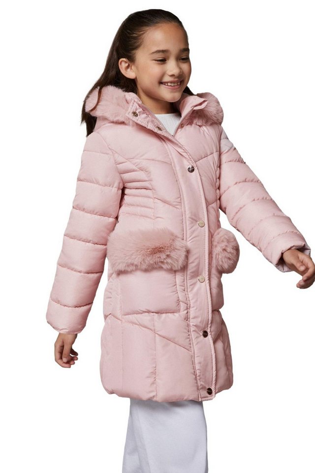 LIPSY Fellimitatmantel Lipsy Steppmantel mit Kunstfellbesatz (1-tlg) von LIPSY