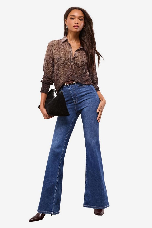 LIPSY Hemdbluse Lipsy Bedruckte Chiffonbluse, Regular (1-tlg) von LIPSY