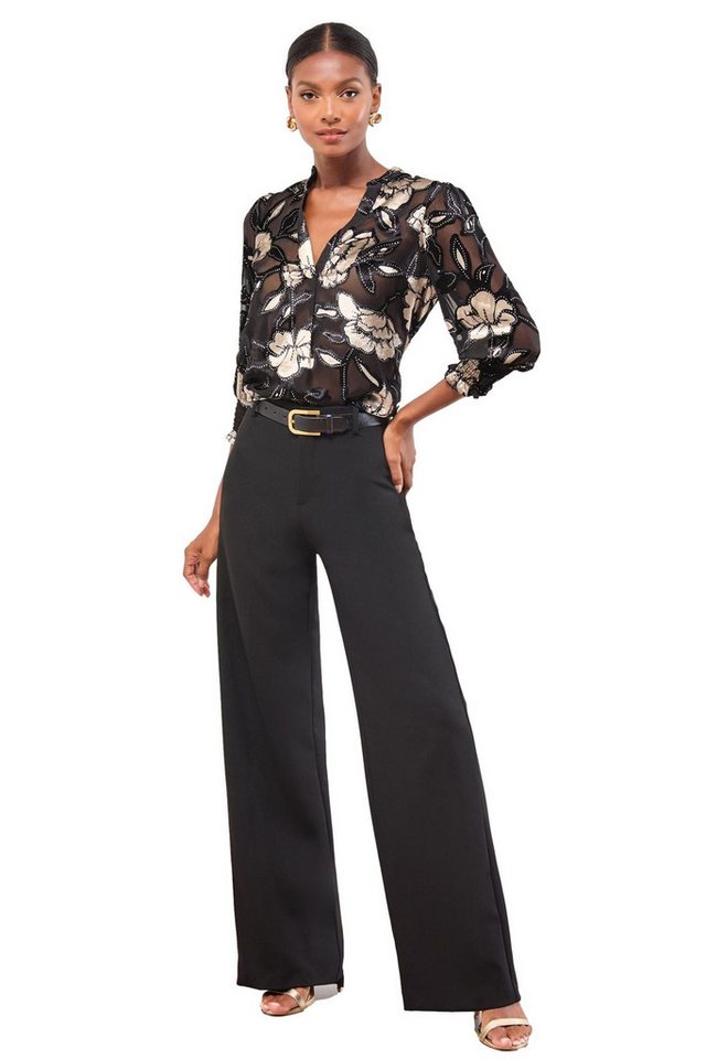 LIPSY Hemdbluse Lipsy Hemd mit Grandad-Kragen und Print, Regular (1-tlg) von LIPSY