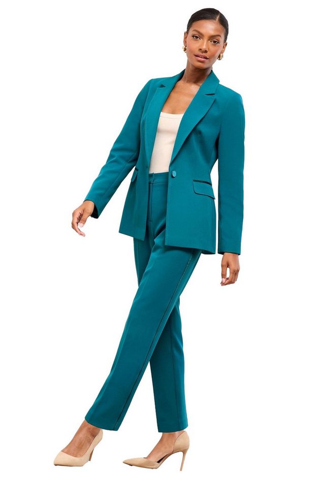 LIPSY Jackenblazer Lipsy Einreihiger Blazer mit Ziernaht, Regular (1-tlg) von LIPSY