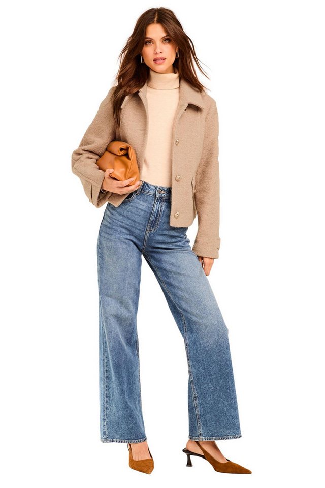 LIPSY Jackenblazer Lipsy Jacke mit verstellbarem Stehkragen (1-tlg) von LIPSY