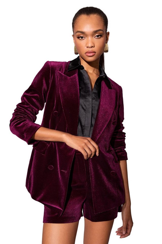 LIPSY Jackenblazer Lipsy Zweireihiger Blazer (1-tlg) von LIPSY