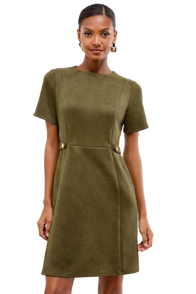 LIPSY Jerseykleid Lipsy Mini-Etuikleid mit Knopfdetails (1-tlg) von LIPSY