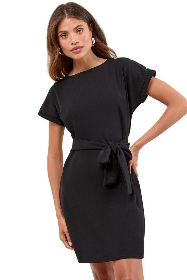 LIPSY Jerseykleid Lipsy Mini-Etuikleid mit Uniformknöpfen, Regular (1-tlg) von LIPSY