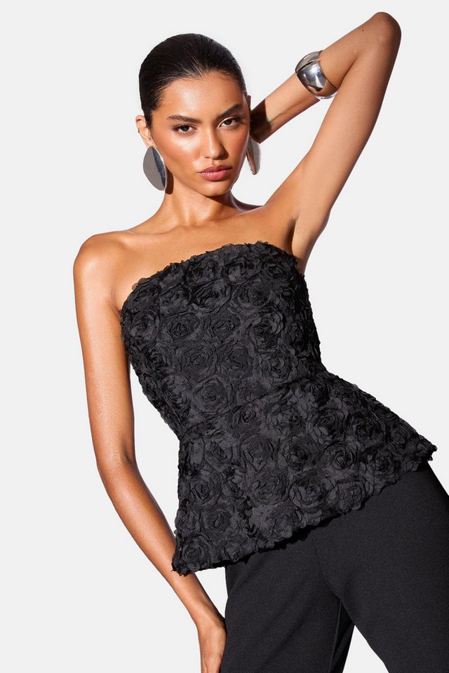 LIPSY Jumpsuit Lipsy Bandeau-Jumpsuit mit weitem Bein (1-tlg) von LIPSY