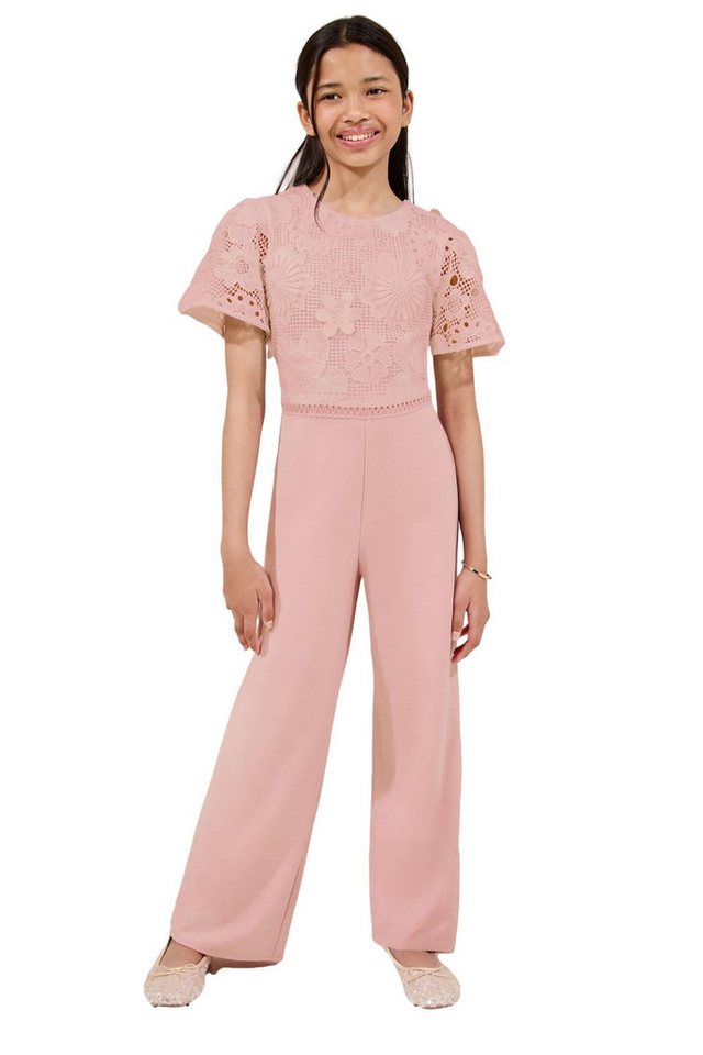 LIPSY Jumpsuit Lipsy Festlicher 2-In-1 Spitzen-Jumpsuit (1-tlg) von LIPSY