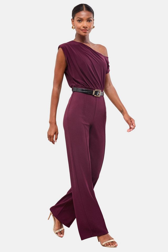 LIPSY Jumpsuit Lipsy Jersey-Jumpsuit mit weitem Bein, Petite (1-tlg) von LIPSY