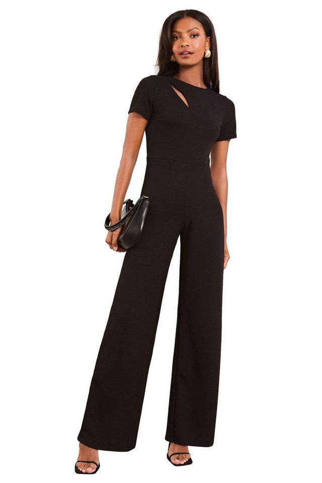 LIPSY Jumpsuit Lipsy Jumpsuit mit kurzen Ärmeln, Kurzgröße (1-tlg) von LIPSY