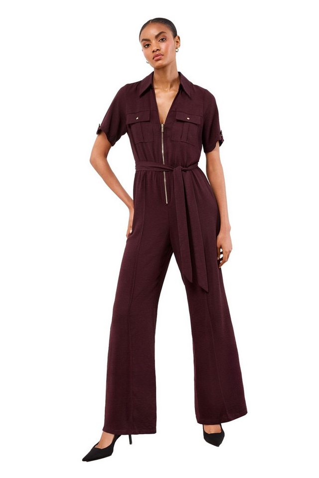 LIPSY Jumpsuit Lipsy kurzärmeliger Utility-Jumpsuit (1-tlg) von LIPSY