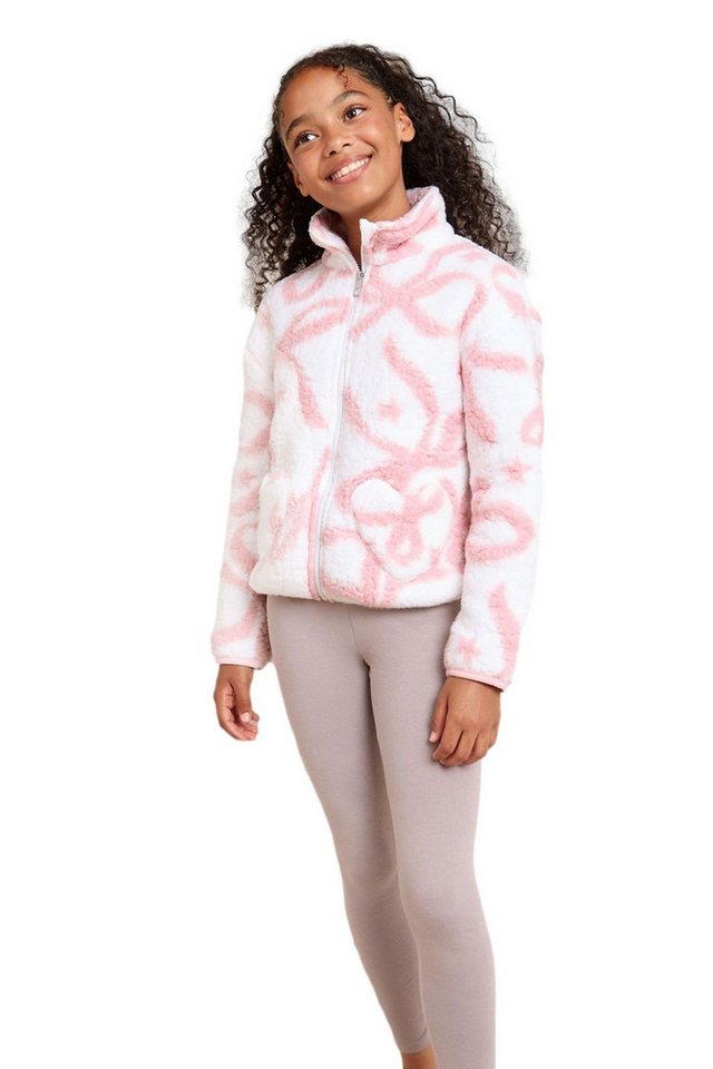 LIPSY Kapuzenpullover Lipsy Fleecepullover aus Teddyfell mit Kapuze (1-tlg) von LIPSY