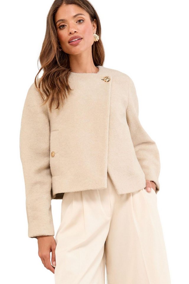 LIPSY Kurzjacke Lipsy strukturierte, kurze Bomberjacke (1-St) von LIPSY