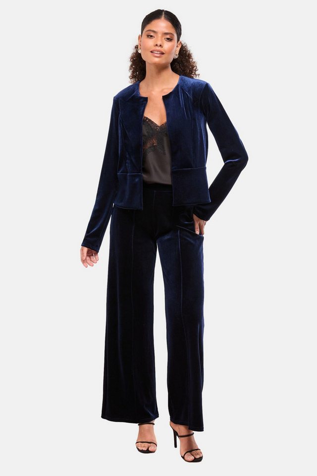 LIPSY Kurzjacke Lipsy verkürzter, kragenloser Blazer, Regular (1-St) von LIPSY