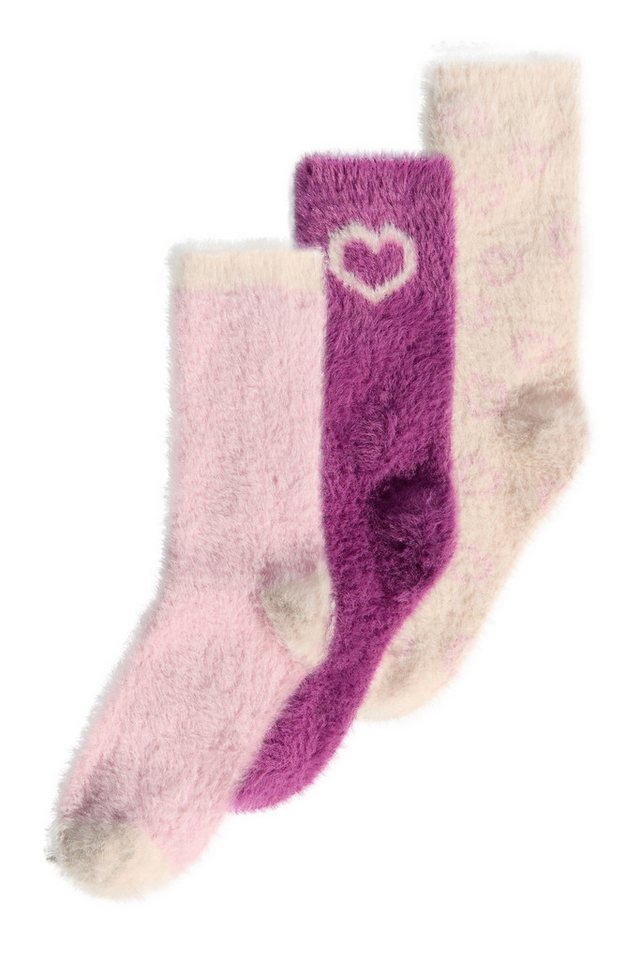 LIPSY Kuschelsocken Lipsy Sehr kuschelige Socken, 3er-Pack (3-Paar) von LIPSY